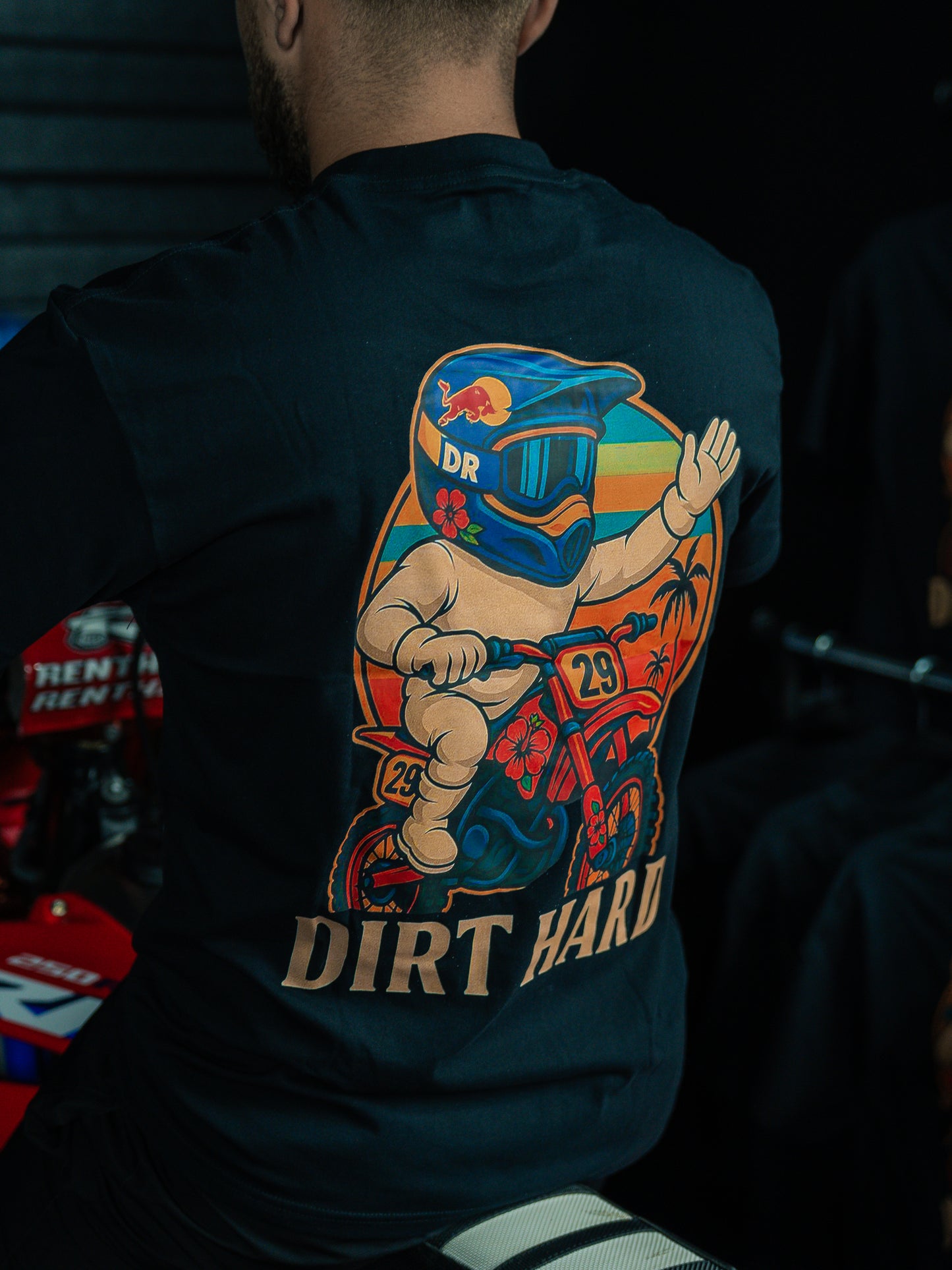 T-shirt Dirt Hard