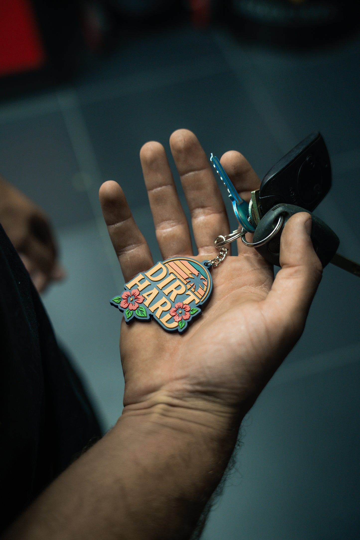 Porte clef Dirt Hard